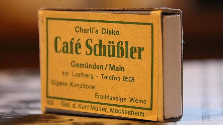 Heiko Krutsch besitzt noch diese Streichholzschachtel vom Café Schüßler. Heiko Krutsch besitzt noch diese Streichholzschachtel vom Café Schüßler.