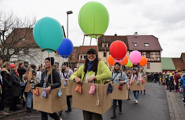 Gar nicht abgehoben: die Heißluftballons.