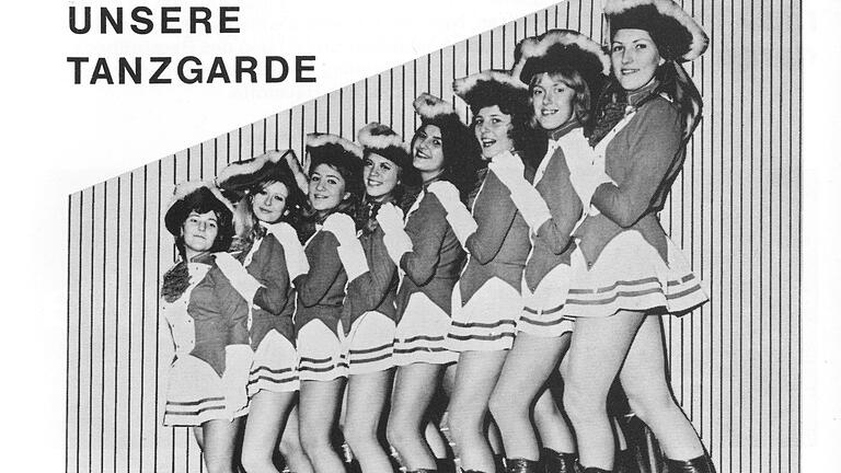 Die Karlstadter Tanzgarde 1971. Die Karlstadter Tanzgarde 1971.