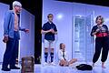 George, Nick, Süße &amp; Martha im Stück 'Wer hat Angst vor Virginia Woolf?' im Chambinsky Theater.
