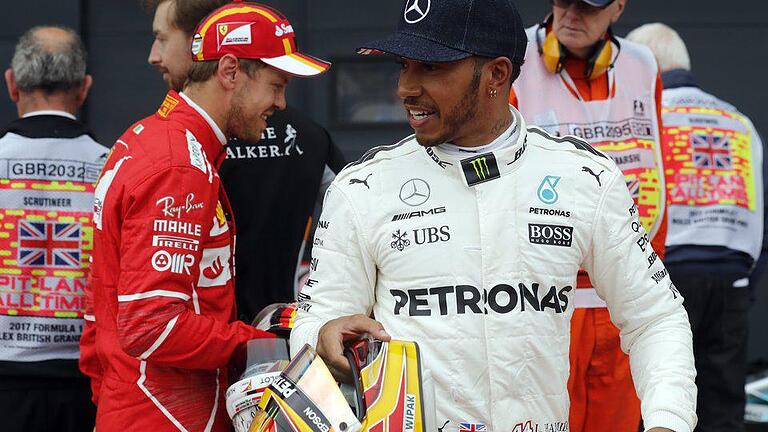 Pole Position       -  Sebastian Vettel hatte in der Quali gegen Lewis Hamilton keine Chance.