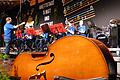 Das Jugend Blasorchester des Musikverein Obereuerheim spielte sich mit dem Gochshumer Plantanz in die herzen der Zuhörer