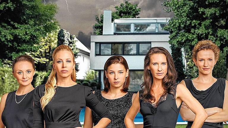 Das Erste / Tagessieg für die 'Vorstadtweiber' im Ersten - Sehr, sehr gute Freundinnen, die nur darauf warten, einander zu hintergehen: Maria (Gerti Drassl), Nicoletta (Nina Proll), Caro (Martina Ebm), Waltraud (Maria Köstlinger) und Sabine (Adina Vetter). Das Erste / Tagessieg für die 'Vorstadtweiber' im Ersten - Sehr, sehr gute Freundinnen, die nur darauf warten, einander zu hintergehen: Maria (Gerti Drassl), Nicoletta (Nina Proll), Caro (Martina Ebm), Waltraud (Maria Köstlinger) und Sabine (Adina Vetter).