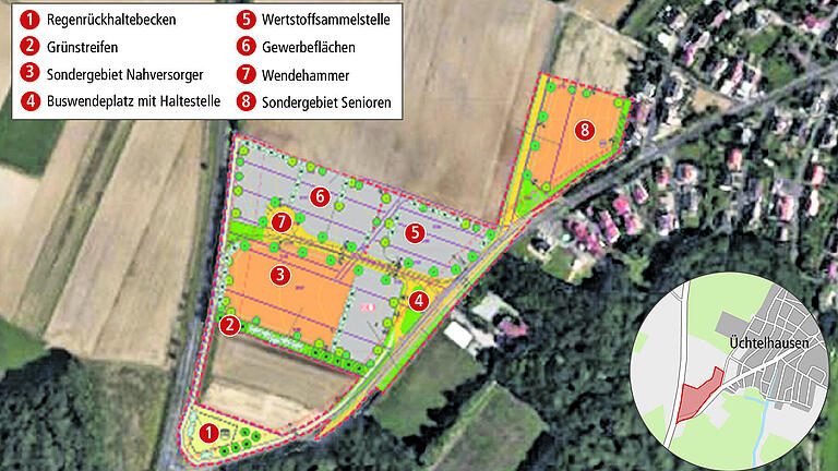 Wichtig für die Gemeinde oder überdimensioniert: Worum geht es beim Bürgerentscheid in Üchtelhausen zum Zeller Berg?