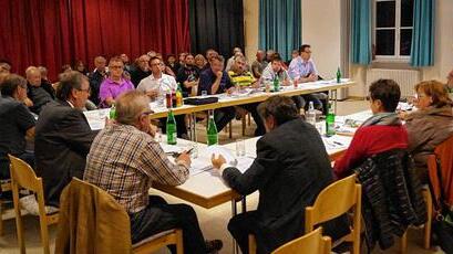 Gerade die Frage nach einer Erweiterung des Kiesabbaus lockte am Dienstag viele Besucher in die Sander Gemeinderatssitzung. Gerade die Frage nach einer Erweiterung des Kiesabbaus lockte am Dienstag viele Besucher in die Sander Gemeinderatssitzung.