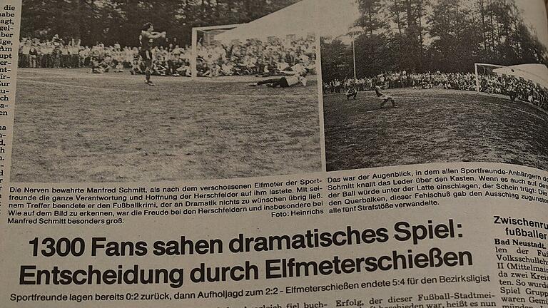 Die erste Stadtmeisterschaft 1980 in Brendlorenzen begeisterte die Massen. 1300 Zuschauer kamen damals zum Finale zwischen dem SV Herschfeld und den Sportfreunden Bad Neustadt.