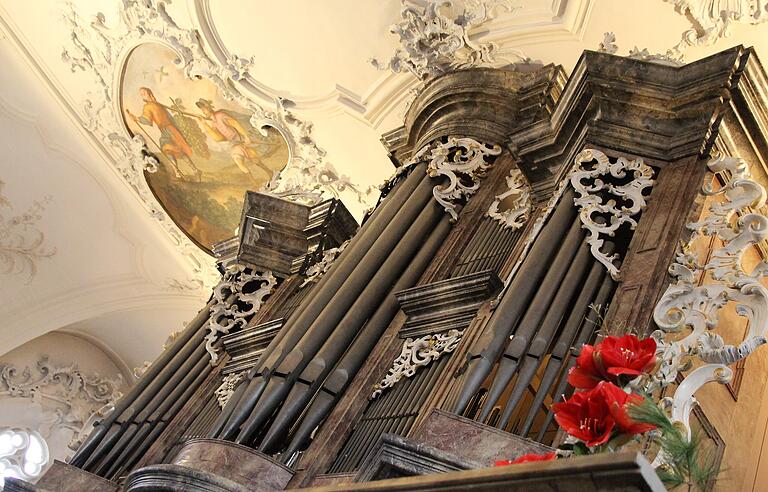 1160 Orgelpfeifen sorgen seit Sonntag in der Volkacher Pfarrkirche Sankt Bartholomäus für ein ergreifendes Klangerlebnis.