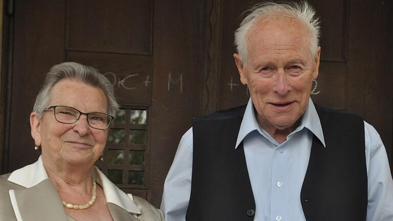 Das Fest der Diamantenen Hochzeit feierten Anna und Reinhold Schaad in Kraisdorf.