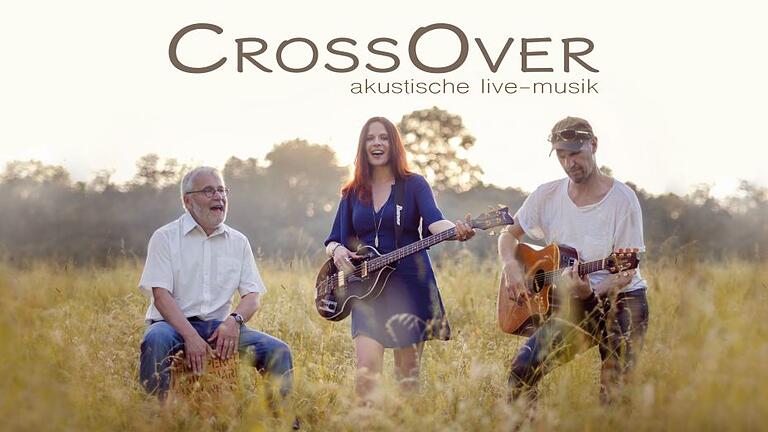 Andreas Bachmann (von links), Iris Ballheim, Friedrich Bach - zusammen Crossover.