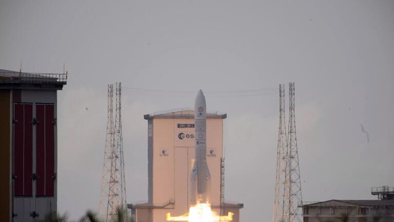 Neue europäische Trägerrakete Ariane 6 gestartet       -  Für Esa-Chef Aschbacher ist es ein Tag zum Feiern.