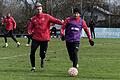 Alexander Winkler (links im Zweikampf mit Benyas Junger-Abiol) weilte in dieser Woche als Testspieler bei den Würzburger Kickers.