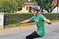 Hawaiianische Sportart: Jannis Orth hat das Longboarden zu seiner Passion gemacht.