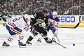 Los Angeles Kings - Edmonton Oilers       -  Die Edmonton Oilers machten sich das Leben zum Auftakt in die Playoffs selbst schwer.