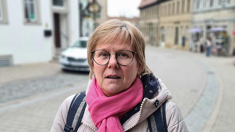 Susanne Reinholz (61) aus Volkach. Susanne Reinholz (61) aus Volkach.