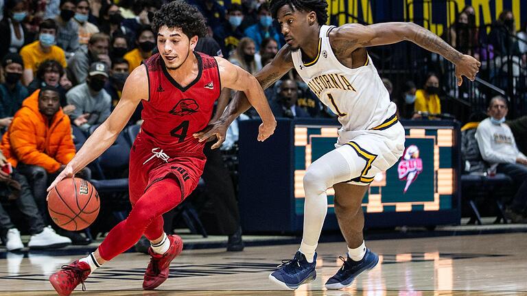 Andre Jacob 'Dre' Marin (links) schließt sich den Würzburg Baskets an. Der 23-Jährige kommt aus der College-Liga NCAA und nimmt an der Vorbereitung des Basketball-Bundesligisten teil.