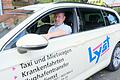 Harry Schütt ist Betriebsleiter der Taxizentrale Lyst in Hammelburg