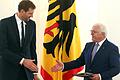 Dirk Nowitzki erhielt im Dezember den Verdienstorden der Bundesrepublik Deutschland vom Bundespräsidenten im Schloss Bellevue.