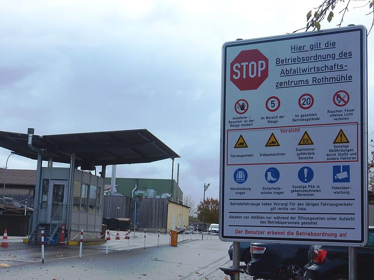 Größte Investition des Landkreises Schweinfurt in diesem Jahr: Das Abfallwirtschaftszentrum Rothmühle soll umgebaut und erweitert werden. Größte Investition des Landkreises Schweinfurt in diesem Jahr: Das Abfallwirtschaftszentrum Rothmühle soll umgebaut und erweitert werden.