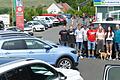 Zusätzlich zu den bisherigen Diensten im Bereich Automobil und Motorrad übernimmt die Stettener Firma Frankenberger ab sofort die Aufgaben der bisherigen Euromaster-Filiale Gramlich in Karlstadt. Im Bild das Frankenberger-Team auf dem Betriebsgelände.