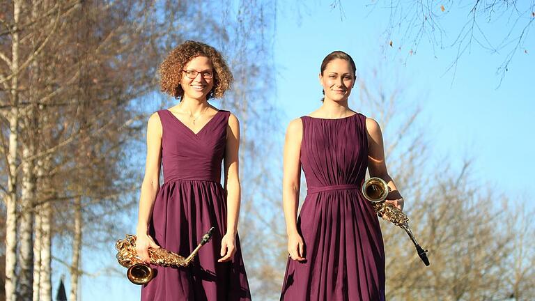 Das Duo Saxophilie,  Regina Reiter und  Anne Siebrasse, präsentiert in Bad Brückenau Werke vom Barock bis zur Gegenwart. Foto: Veronika Herberger       -  Das Duo Saxophilie,  Regina Reiter und  Anne Siebrasse, präsentiert in Bad Brückenau Werke vom Barock bis zur Gegenwart. Foto: Veronika Herberger