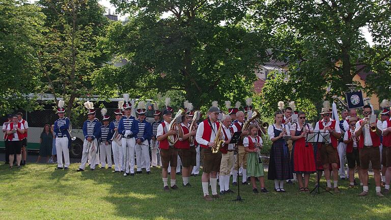 Der Musik- und Gesangverein Erlenbach feierte sein 150-jähriges Jubiläum.