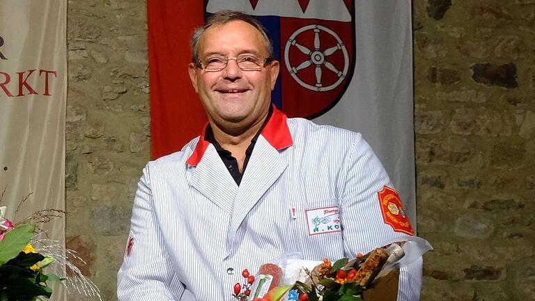 Anton Koob ist beim Wurstmarkt von Anfang an dabei. Die diesjährige Veranstaltung wird seine letzte sein.