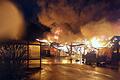 Vollbrand in einem Baumarkt in Zellingen.