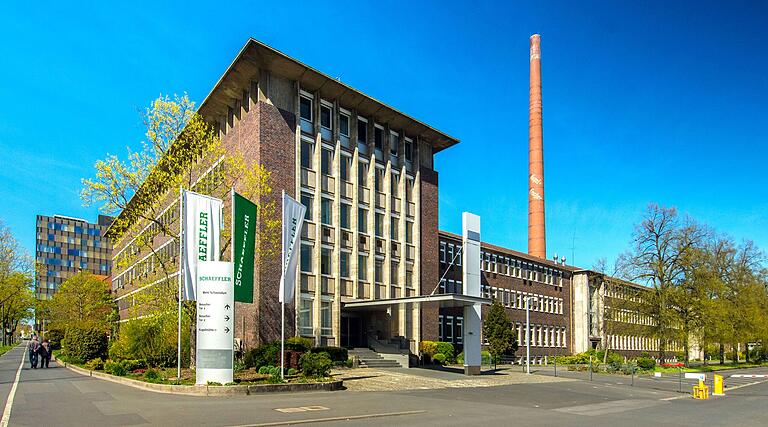 Früher FAG, heute Schaeffler: Das Unternehmen ist der zweitgrößte Arbeitgeber im Industriebereich in Schweinfurt.