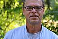 Besucher des Frammerbacher Schwimmbads: Ralf Siebert aus Lohr