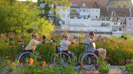 Fotowettbewerb       -  Gut gelaunt zum 7. Wochensieg. 'Gartenschau macht tolle Stimmung' - fotografiert von Wolfgang Schantura aus Schwarzach. Er gewinnt damit 50 Euro. Herzlichen Glückwunsch!