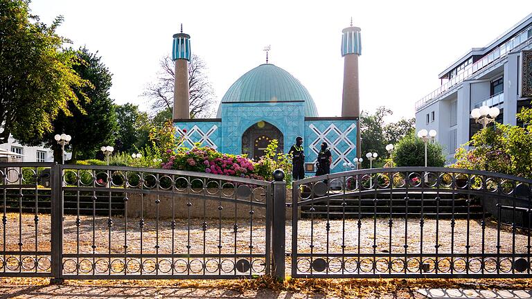 Blaue Moschee Hamburg       -  Das Vermögen des IZH wurde vom Bundesinnenministerium beschlagnahmt. (Archivbild)