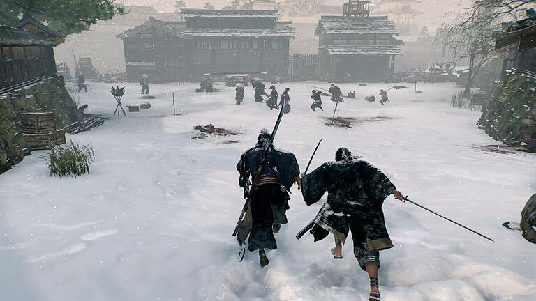 Screenshot aus Rise of the Ronin - „Rise of Ronin” wurde bei seinem Erscheinen hart kritisiert, profitiert nun aber von den Raytracing-Fähigkeiten der PS5 Pro. Screenshot aus Rise of the Ronin - „Rise of Ronin” wurde bei seinem Erscheinen hart kritisiert, profitiert nun aber von den Raytracing-Fähigkeiten der PS5 Pro.