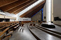 Blick in den Innenraum der Pfarrkirche St. Josef in Marktheidenfeld. Sie ist die größte Kirche im Pastoralen Raum Marktheidenfeld.