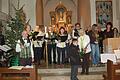 Zum Schluss sangen alle Mitwirkenden mit den Gästen des Konzerts das Schlusslied: „Macht hoch die Tür“. So waren die weihnachtlichen Melodien eine ideale Einstimmung für die restliche Adventszeit.