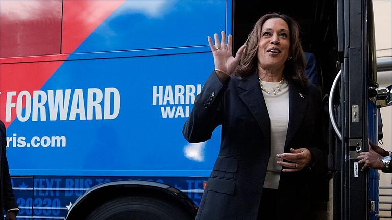 Wahlkampf in den USA - Harris       -  Das TV-Interview mit dem Sender war für Harris eine Bewährungsprobe.