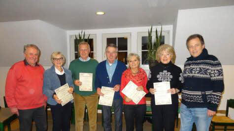 Ehrungen beim Tennisverein Rot-Weiß (von links): Klaus Beck (Vorsitzender), Doris Schipper, Karl Fischer, Bernd Faber, Angelika Wittek, Erika Gabold und Präsident Hans Markwalder. Es fehlen: Edda und Günther Scheuermann, Edgar Gusinde, Peter Klimt, Herbert Schulz. Foto: TC Rot-Weiß - Ehrungen beim Tennisverein Rot-Weiß (von links): Klaus Beck (Vorsitzender), Doris Schipper, Karl Fischer, Bernd Faber, Angelika Wittek, Erika Gabold und Präsident Hans Markwalder. Es fehlen: Edda und Günther Scheuermann, Edgar Gusinde, Peter Klimt, Herbert Schulz. Foto: TC Rot-Weiß Ehrungen beim Tennisverein Rot-Weiß (von links): Klaus Beck (Vorsitzender), Doris Schipper, Karl Fischer, Bernd Faber, Angelika Wittek, Erika Gabold und Präsident Hans Markwalder. Es fehlen: Edda und Günther Scheuermann, Edgar Gusinde, Peter Klimt, Herbert Schulz. Foto: TC Rot-Weiß - Ehrungen beim Tennisverein Rot-Weiß (von links): Klaus Beck (Vorsitzender), Doris Schipper, Karl Fischer, Bernd Faber, Angelika Wittek, Erika Gabold und Präsident Hans Markwalder. Es fehlen: Edda und Günther Scheuermann, Edgar Gusinde, Peter Klimt, Herbert Schulz. Foto: TC Rot-Weiß
