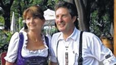 Die Wirtsleute der &bdquo;Fischerbärbel&ldquo; in Veitshöchheim: Sonja und Claus-Peter Bartsch.Foto: HP Jahnterrassen