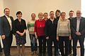 Auf dem Foto (von links): Bürgermeister Michael Hombach, VdK-Kreisvorsitzende Diana Müller, Beate Rüppel-Höhn, Irma Frank, Brigitte Stapf, Rainer Gottfried, Birgit Vogt, Gertrud Hensel, Julian Gottfried, Oliver Stüttgen und Johannes Netrval.