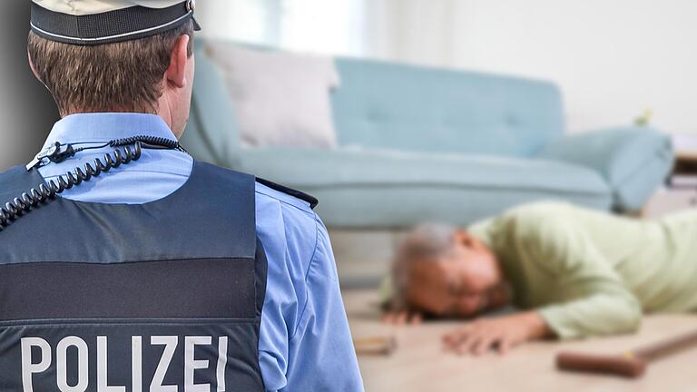 Es ist eine Situation, die niemand gerne erleben möchte: Eine hilflose Person und die Polizei muss die Türe öffnen.       -  Es ist eine Situation, die niemand gerne erleben möchte: Eine hilflose Person und die Polizei muss die Türe öffnen.