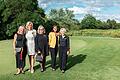 Auf dem Foto (von links): Uschi Lüchtrath, Viktoria May, Sabine Horn, Dr. Edith Raab und Annette Barreca.