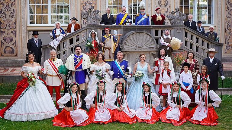 Die eine oder andere historische Persönlichkeit gibt es beim Rakoczy-Fest in Bad Kissingen Jahr für Jahr zu entdecken.