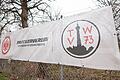 Die Jugendförderakademie (JFA) Frankenwarte wirbt am Sportgelände des TV 73 Würzburg an der Frankenwarte damit, ein Partnerverein des Fußball-Bundesligisten Eintracht Frankfurt zu sein.