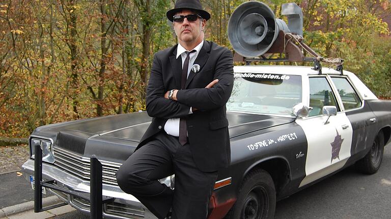 Jürgen Friedl aus Feuerthal ist Blues-Brother-Fan.