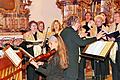 Elf Jahre alt ist Antonia Maria Kreuzer, die mit ihrem Violin-Spiel beim  Weihnachtskonzert die Zuhörer begeisterte. Foto: Dieter Britz       -  Elf Jahre alt ist Antonia Maria Kreuzer, die mit ihrem Violin-Spiel beim  Weihnachtskonzert die Zuhörer begeisterte. Foto: Dieter Britz