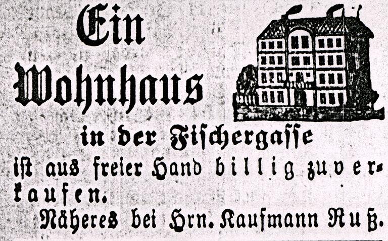 Ein Anzeige in der Lohrer Zeitung. Ein Anzeige in der Lohrer Zeitung.