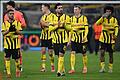 Borussia Dortmund - OSC Lille       -  Kapitän Emre Can (M) fand nach dem Spiel deutliche Worte.