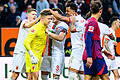 446462248.jpg       -  Verschuldete kurz vor Schluss einen Elfmeter - und hielt ihn dann. FCA-Keeper Finn Dahmen.
