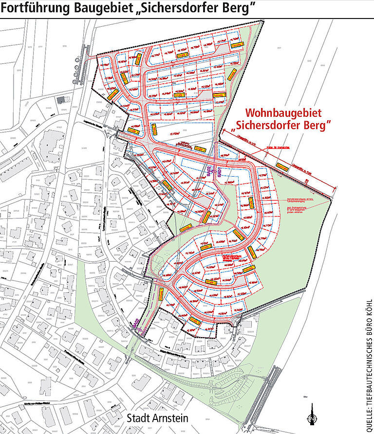Baugebiet soll Arnstein attraktiv machen Baugebiet soll Arnstein attraktiv machen