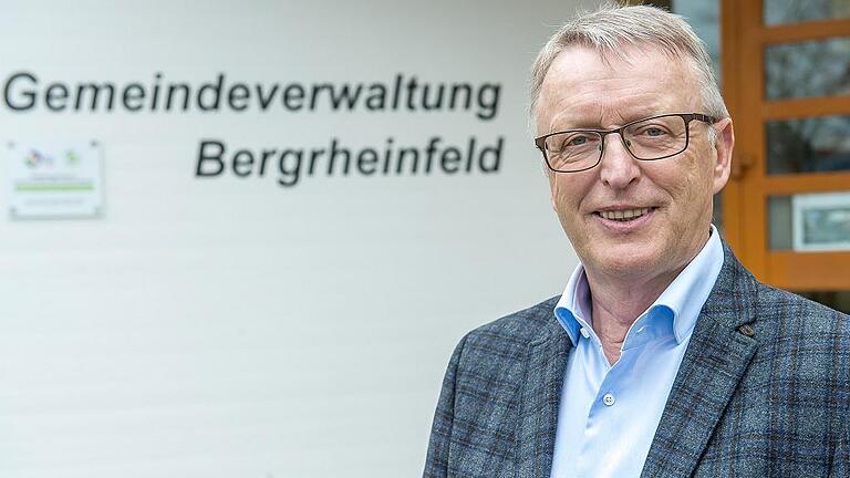 Bergrheinfelds Bürgermeister Neubert beendet nach 18 Jahren seine Amtszeit.