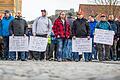 Für die Mitarbeitenden von Valeo in Bad Neustadt gibt es Neuigkeiten: Betriebsrat und Unternehmen haben sich auf einen Sozialplan sowie einen Interessensausgleich geeinigt. Das Bild entstand bei einer Demo am 25. Januar.